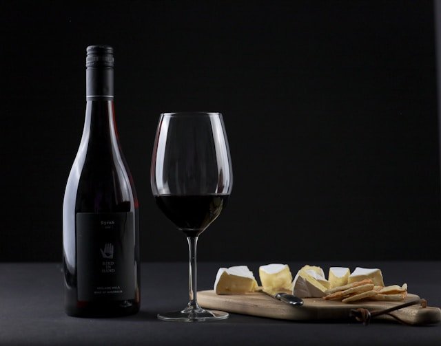 Cheese and wine